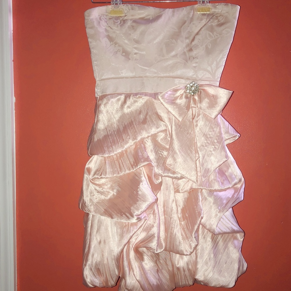 Blush Formal Mini Dress Size 5 Juniors
